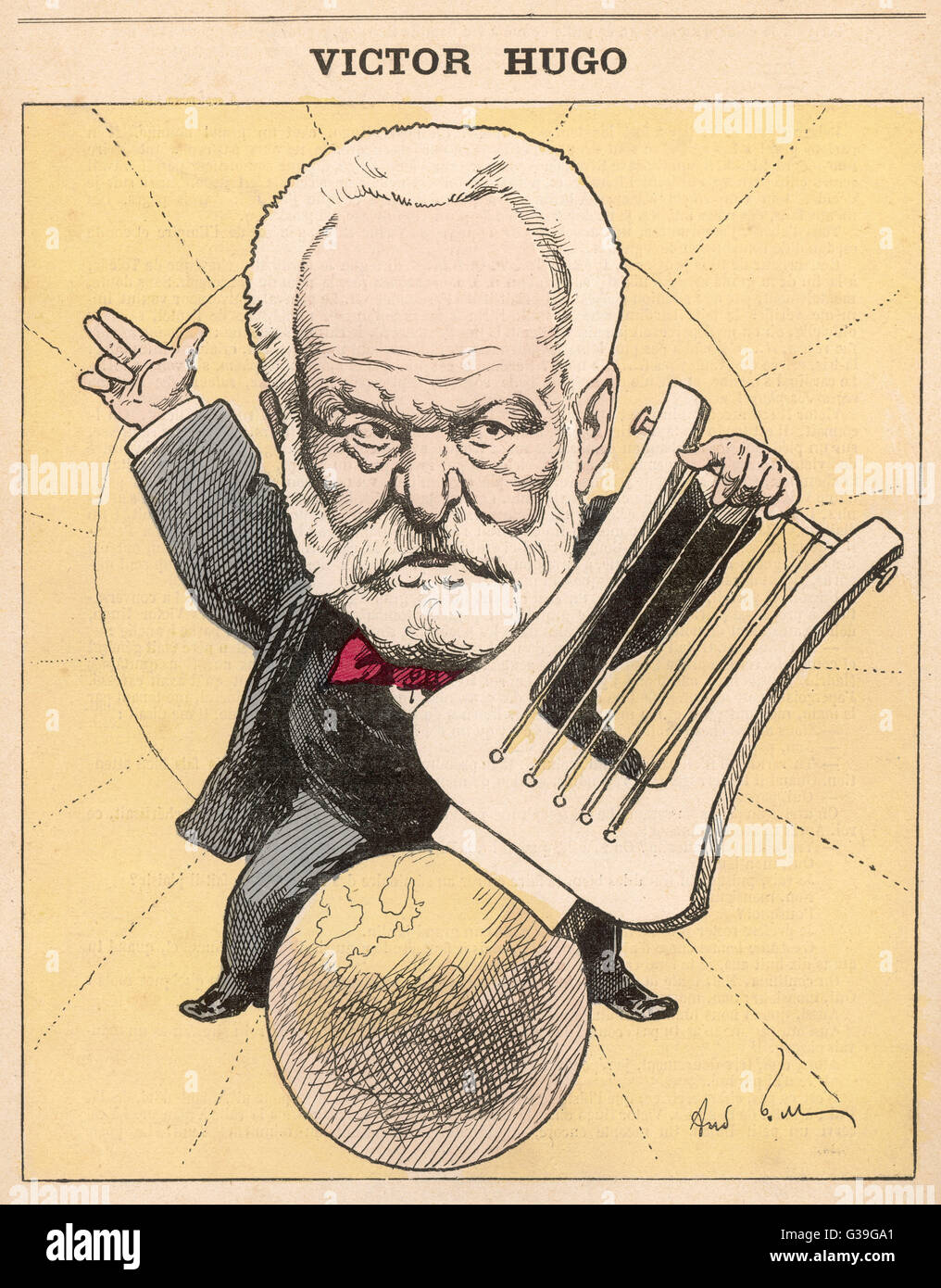 Victor Hugo Stockfoto