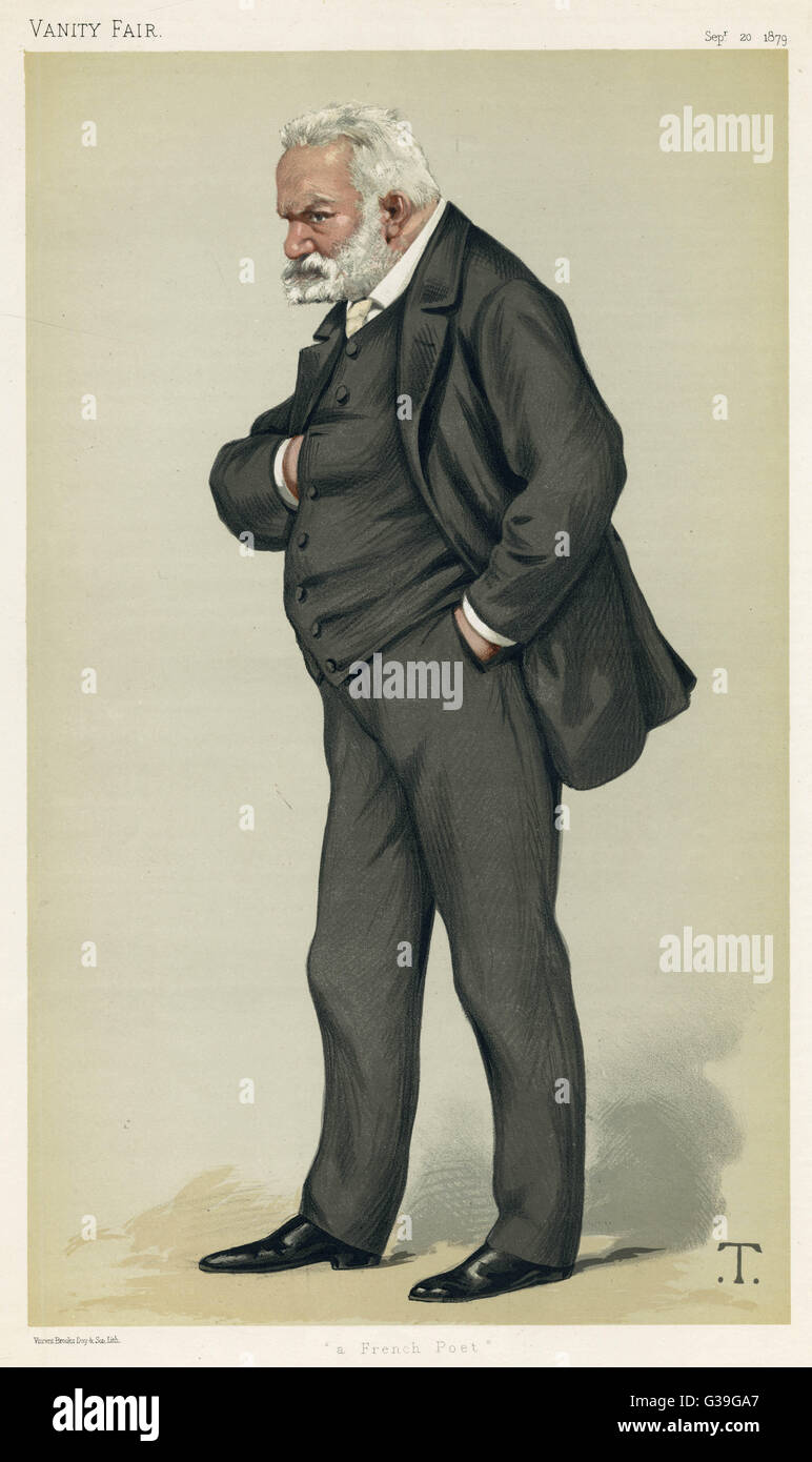 Victor Hugo Stockfoto