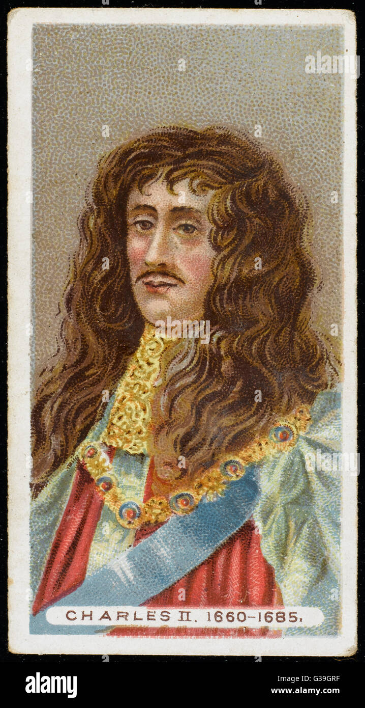 CHARLES II Stockfoto