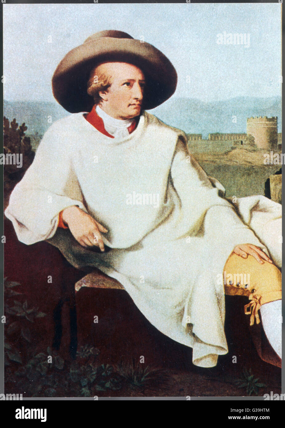 GOETHE Stockfoto