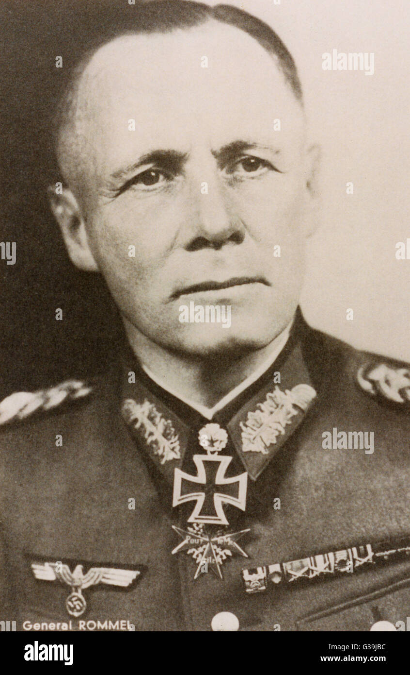 ERWIN ROMMEL Stockfoto