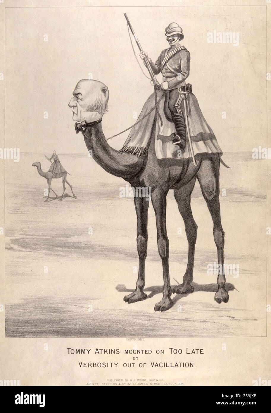 „ZU SPÄT“ Stockfoto