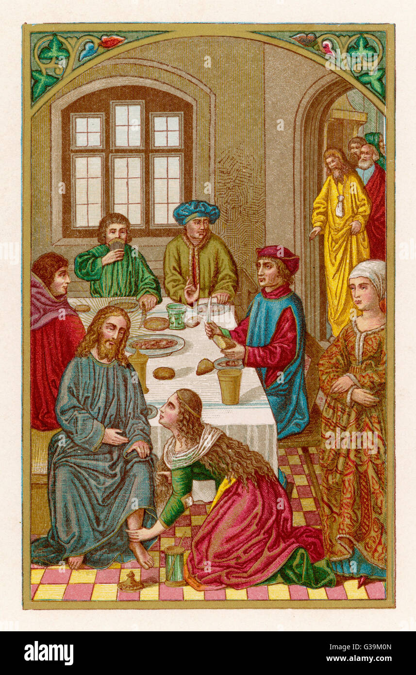 Beim essen simon der pharisäer -Fotos und -Bildmaterial in hoher ...
