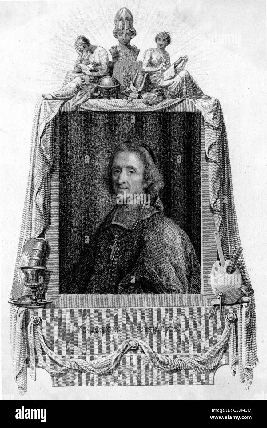 FRANCOIS DE SALIGNAC DE FENELON Stockfoto
