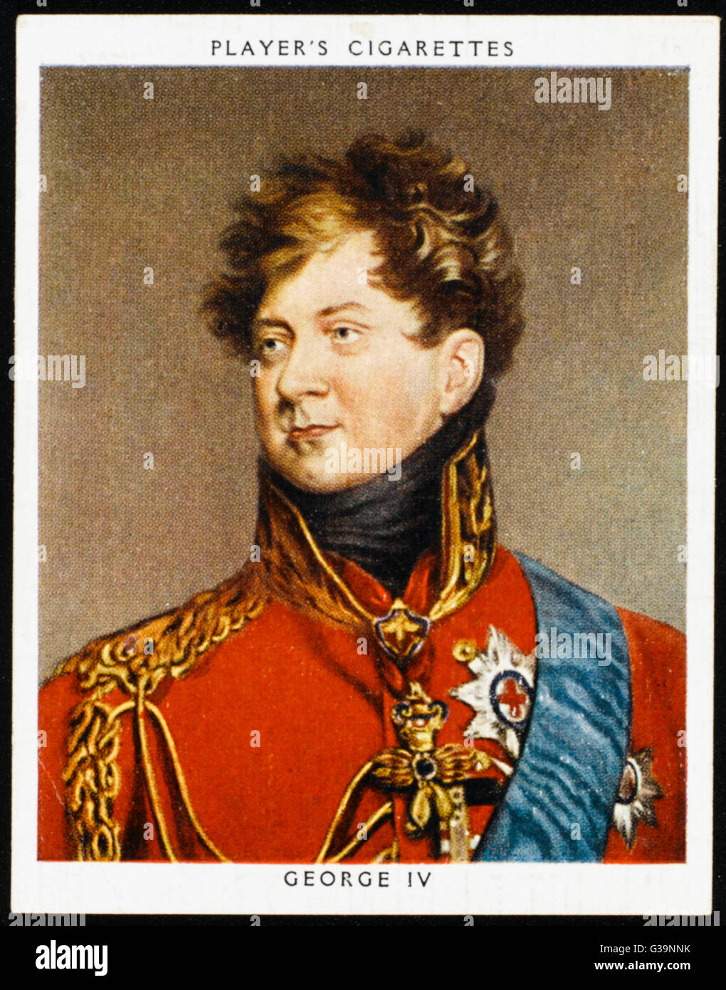 König George IV. Von England Stockfoto