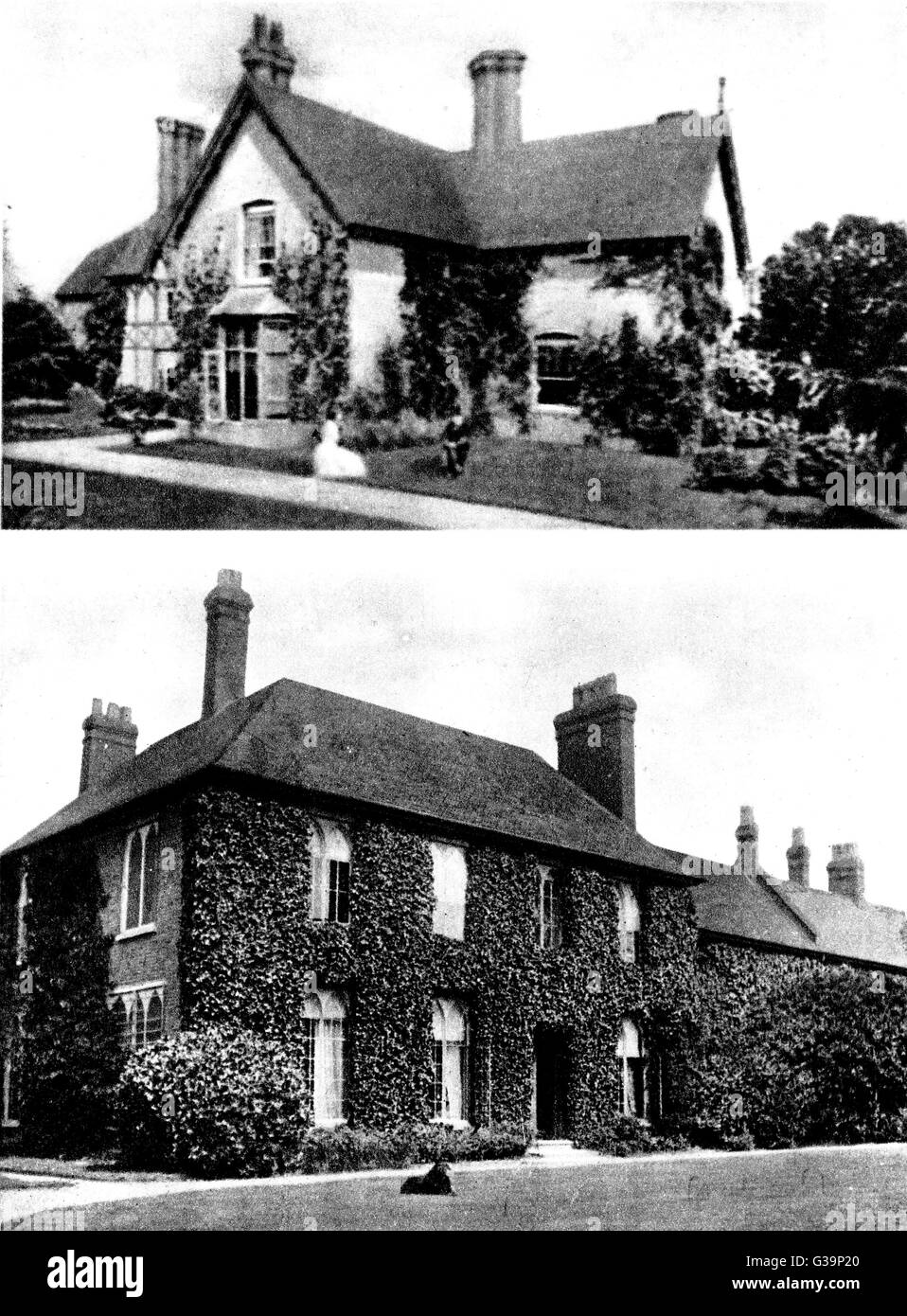 AE HOUSMAN/FOCKBURY HOUSE Stockfoto