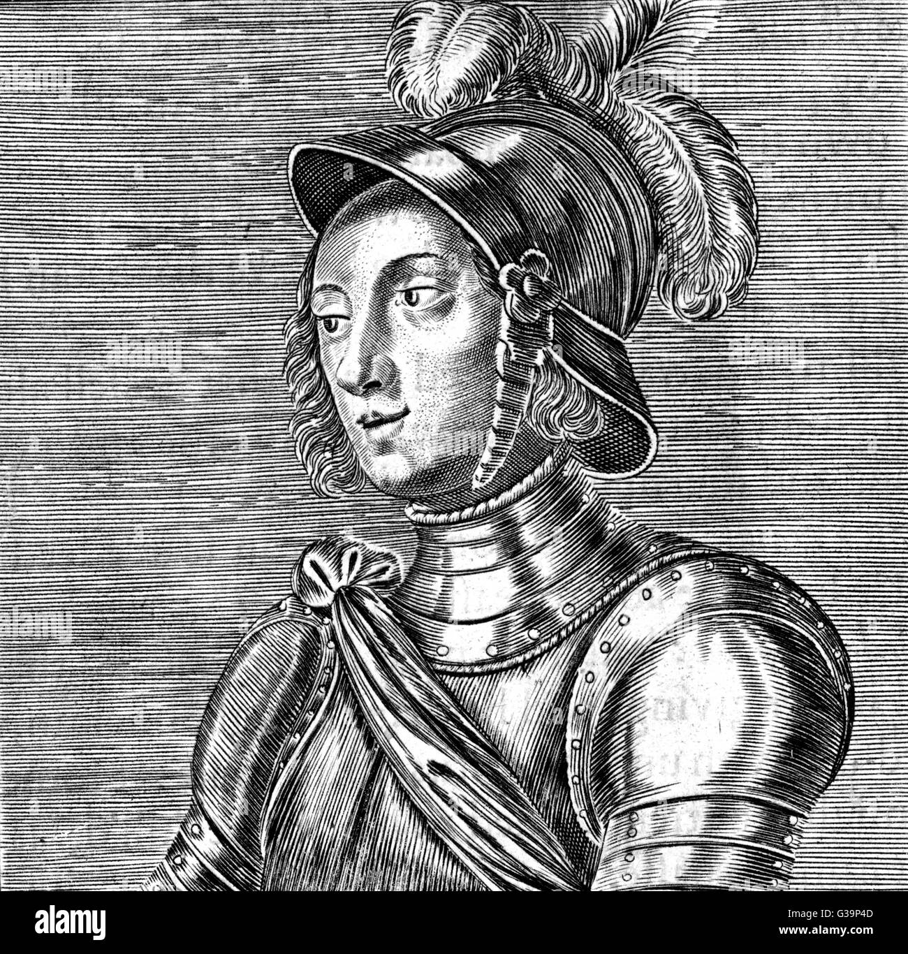 JOAN VON ARC/MARSHALL Stockfoto