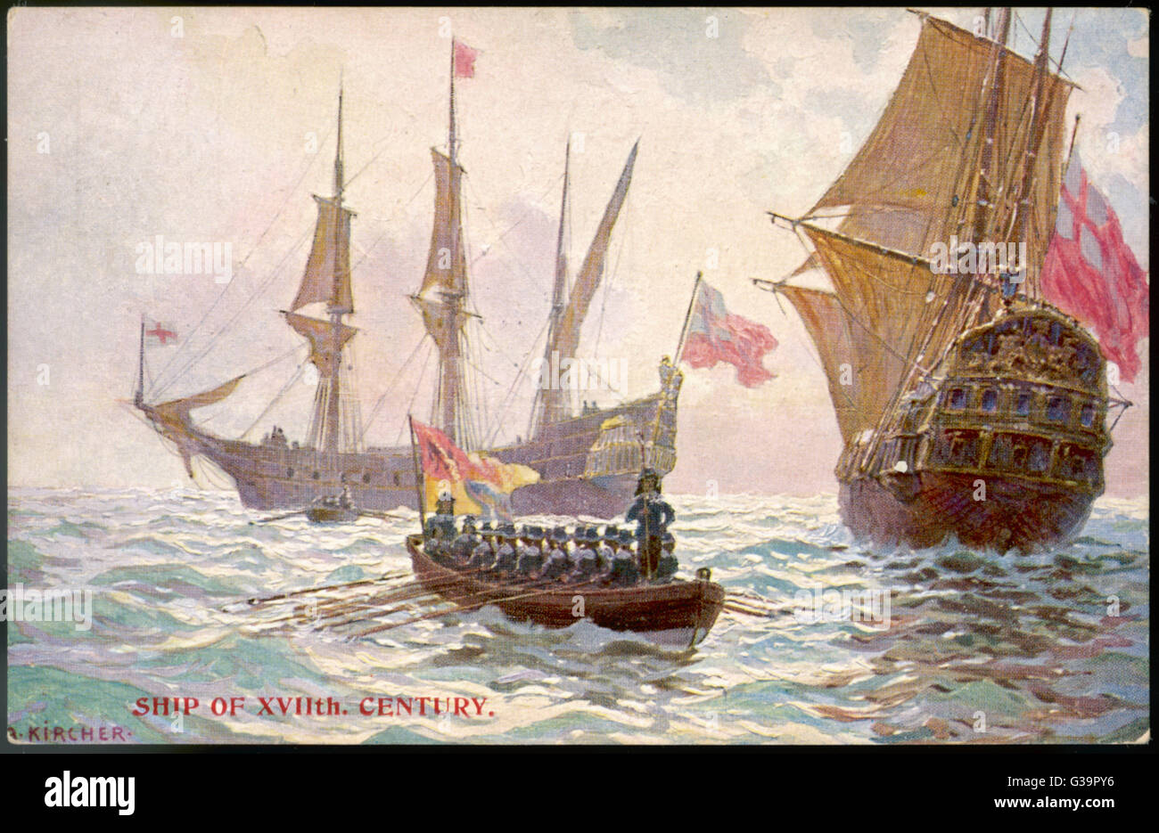 C17 SEGELSCHIFFE Stockfoto