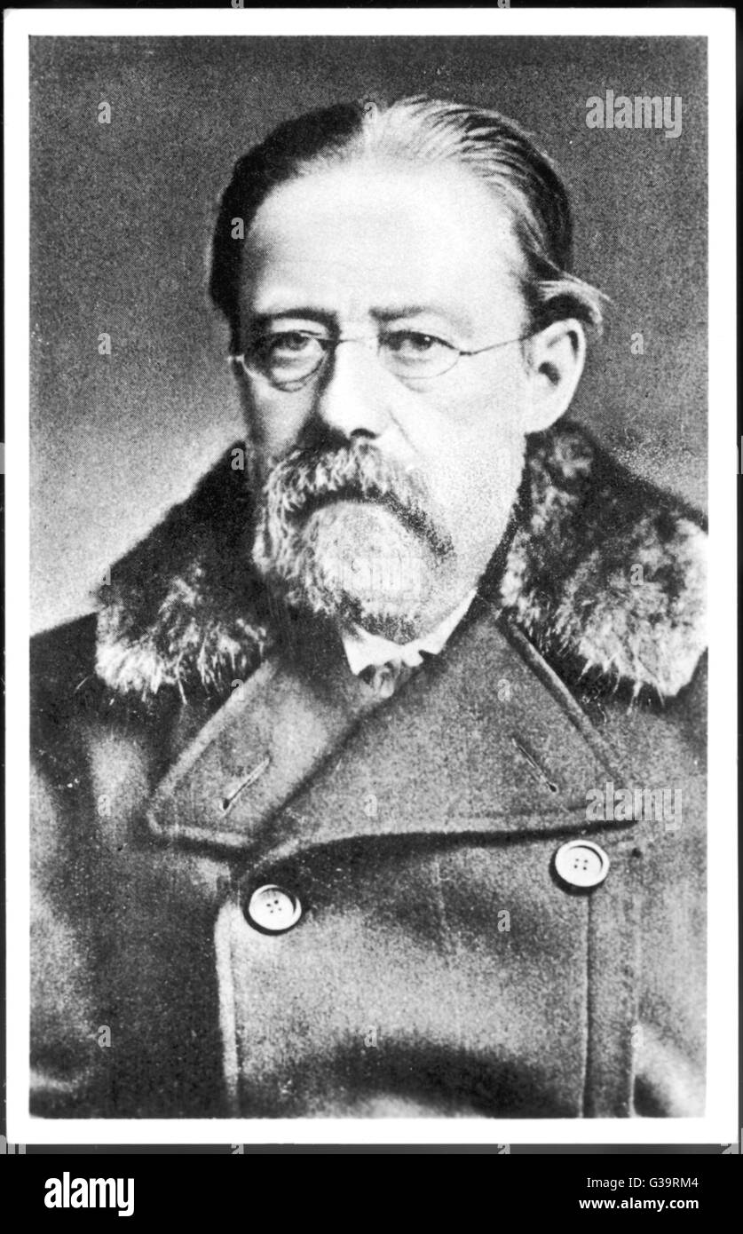 Bedrich Smetana - tschechischer Komponist - Böhmischer Musiker Stockfoto