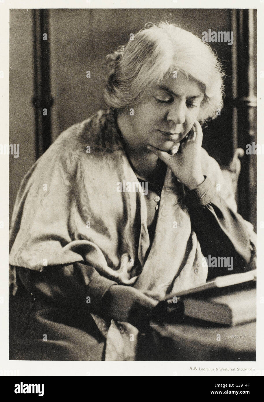 GRAZIA DELEDDA italienischer Schriftsteller, bekannt für Geschichten von sardischen Bauernschaft. Nobel-Preisträger im Jahr 1926 Datum: 1875-1936 Stockfoto
