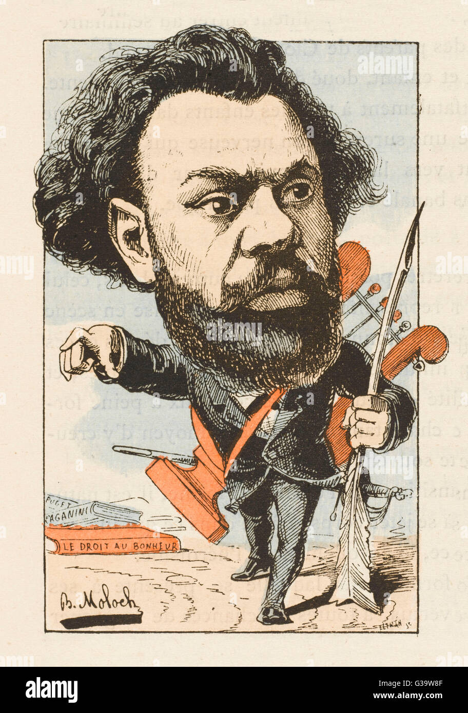 Clovis Hugues Stockfoto