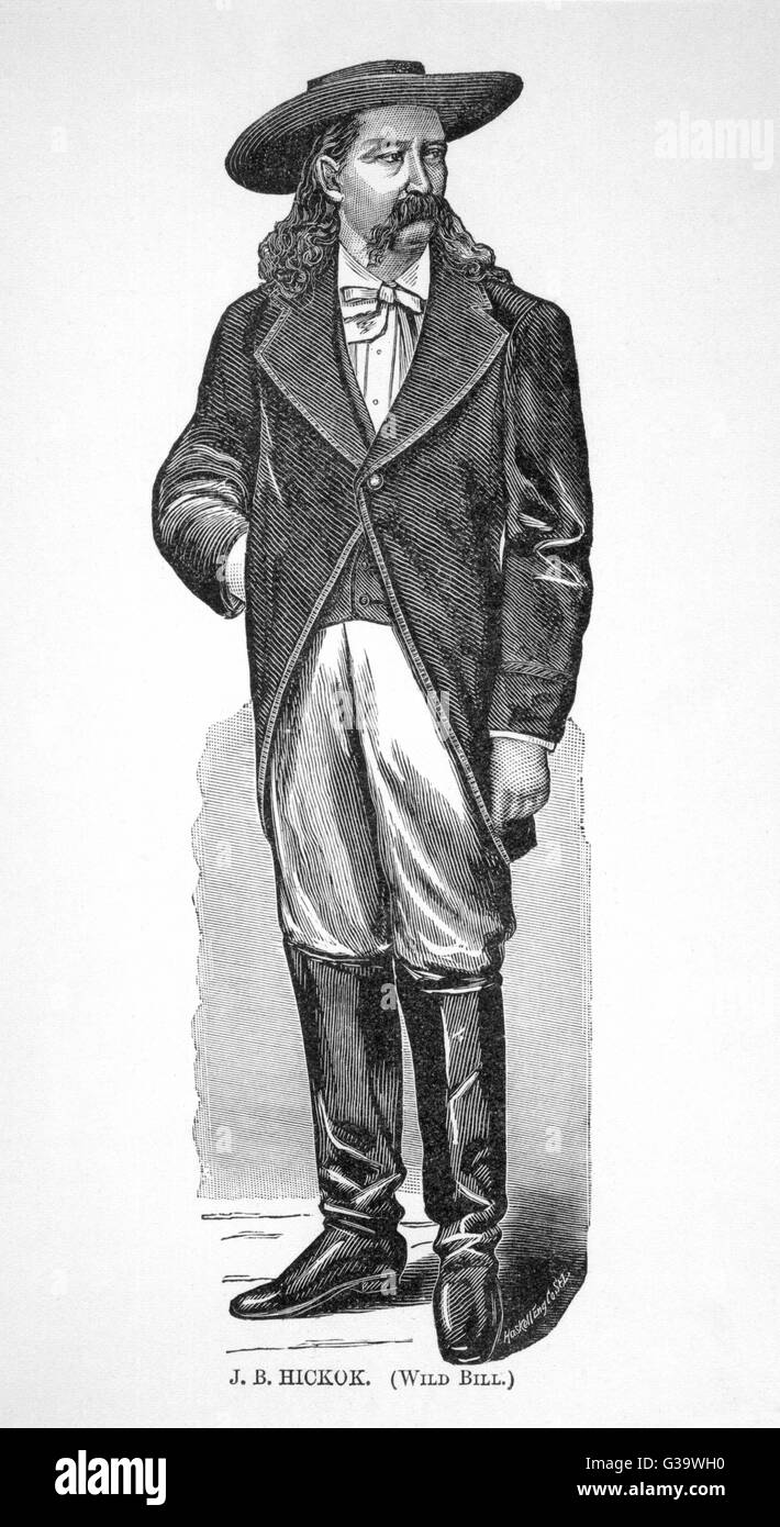 J. B. HICKOK Stockfoto