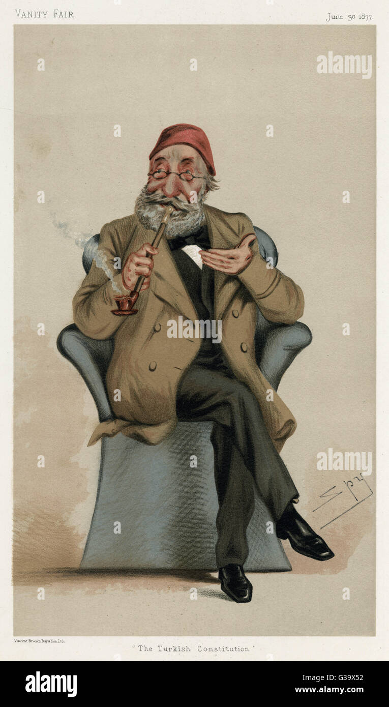 MIDHAT PASHA osmanischer Politiker und zivilen Verwalter Datum: 1822-1883 Stockfoto