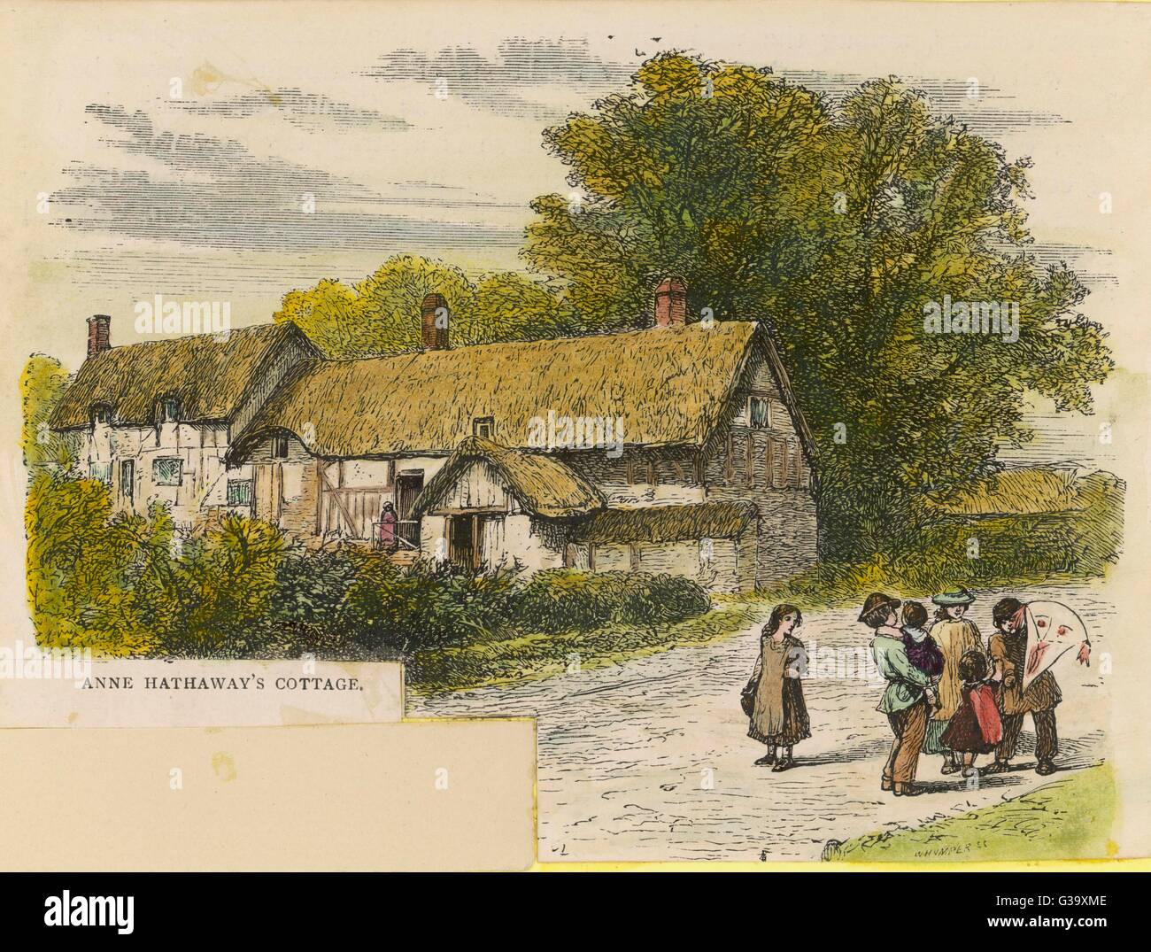 Shakespeare - Hathaway Cottage Stockfoto