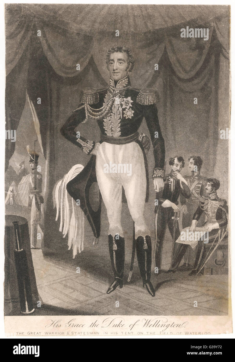 Herzog von Wellington Stockfoto