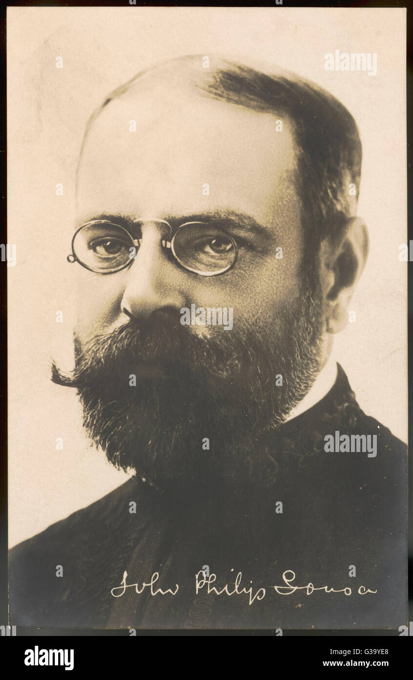 JOHN PHILIP SOUSA Stockfoto