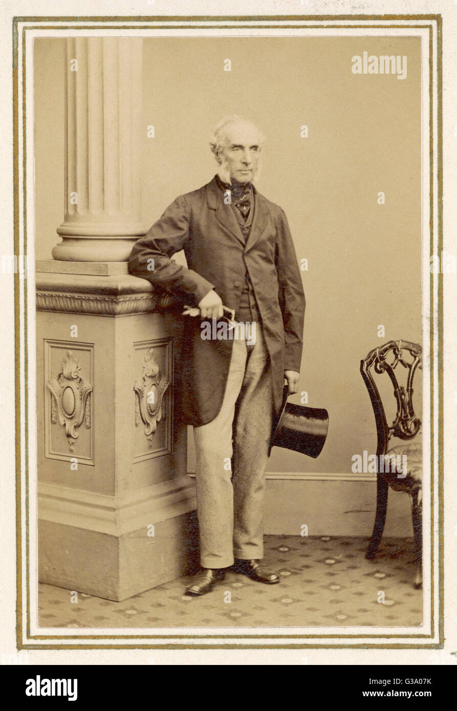 SIR RICHARD MAYNE Polizeikommissar Datum: 1796-1868 Stockfoto
