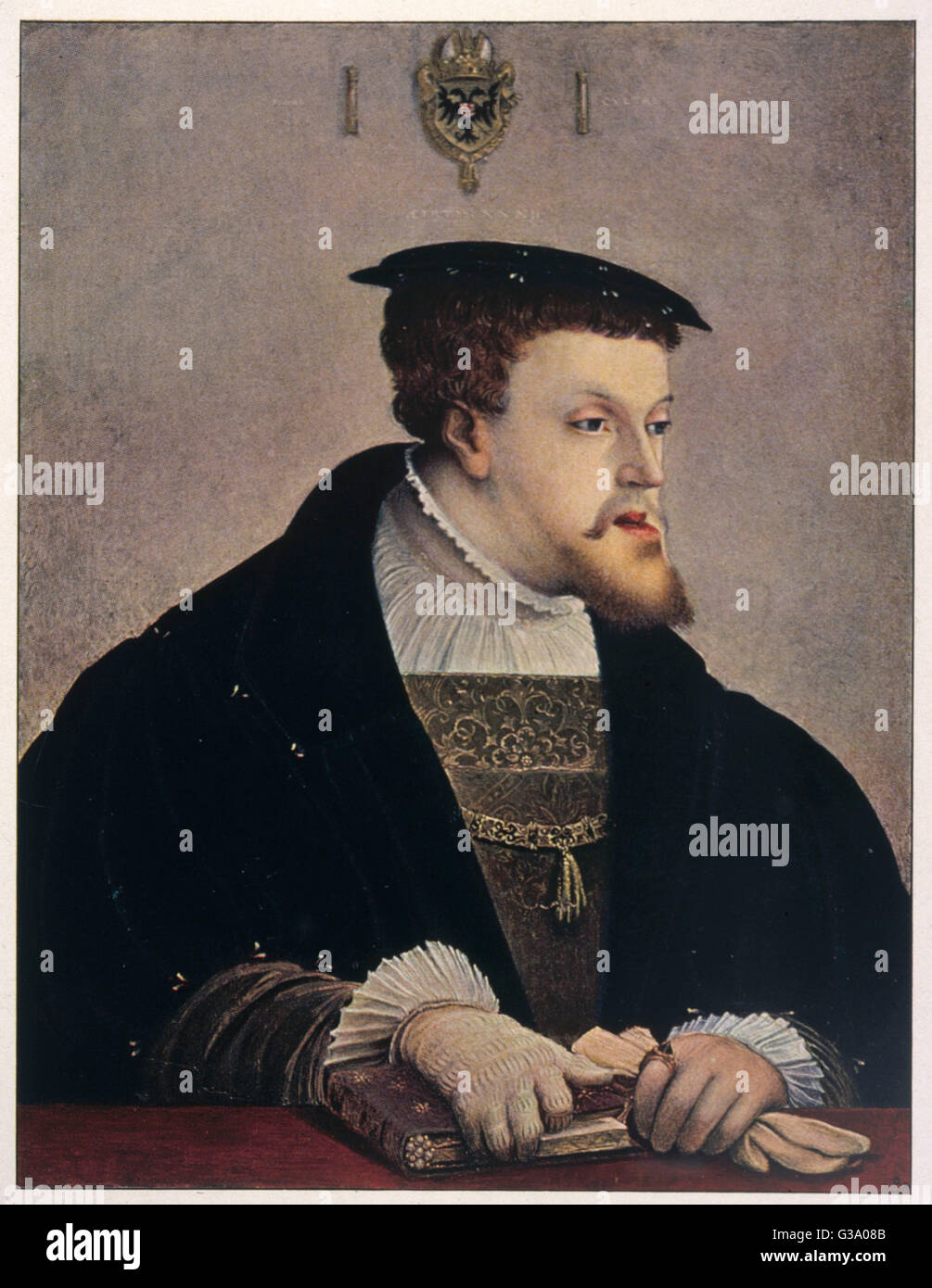 CARL V / römischdeutscher Kaiser KARL V, auch der spanische König Charles I, hier im Alter von