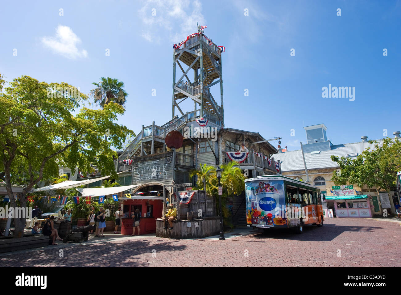 KEY WEST, FLORIDA, USA - 2. Mai 2016: Das Schiffswrack und Schatz Museum in Key West in Florida Stockfoto