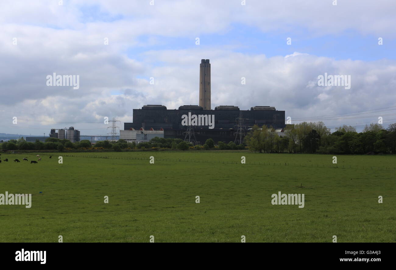 Longannet Kraftwerk Schottland Mai 2016 Stockfoto