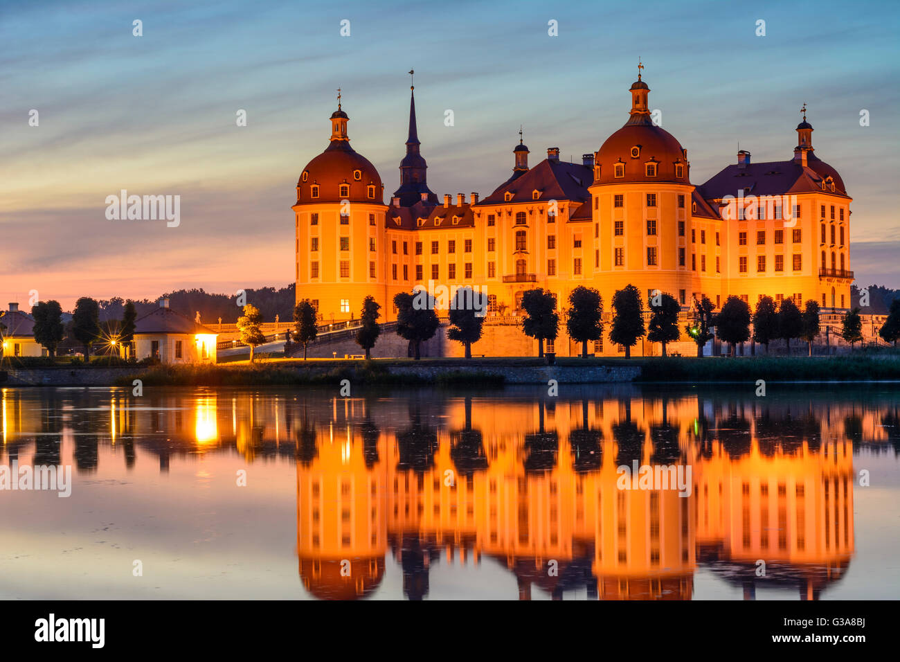Schloss moritzburg castle Fotos und Bildmaterial in hoher Auflösung