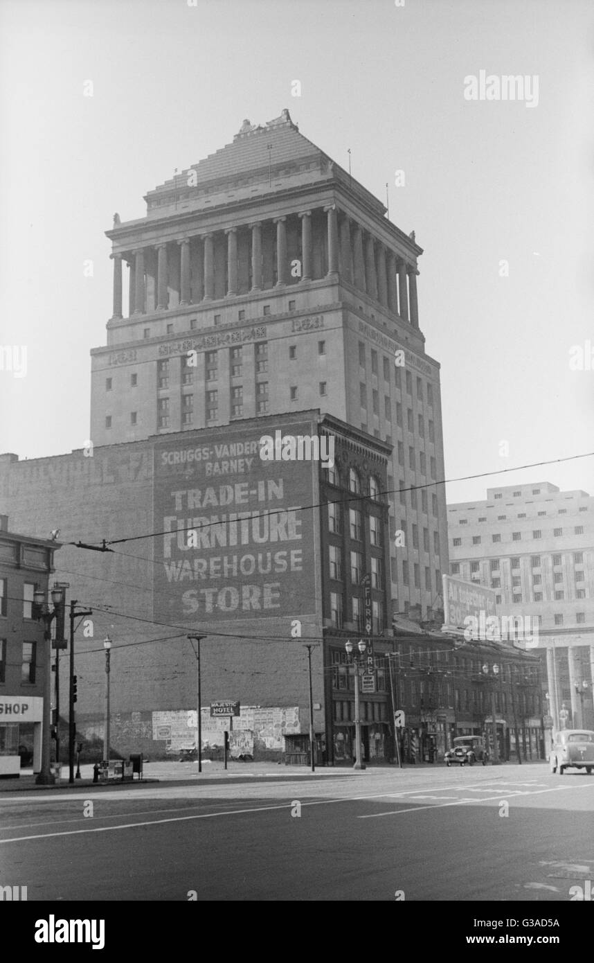 Gebäude in der Innenstadt, St. Louis, Missouri Stockfoto