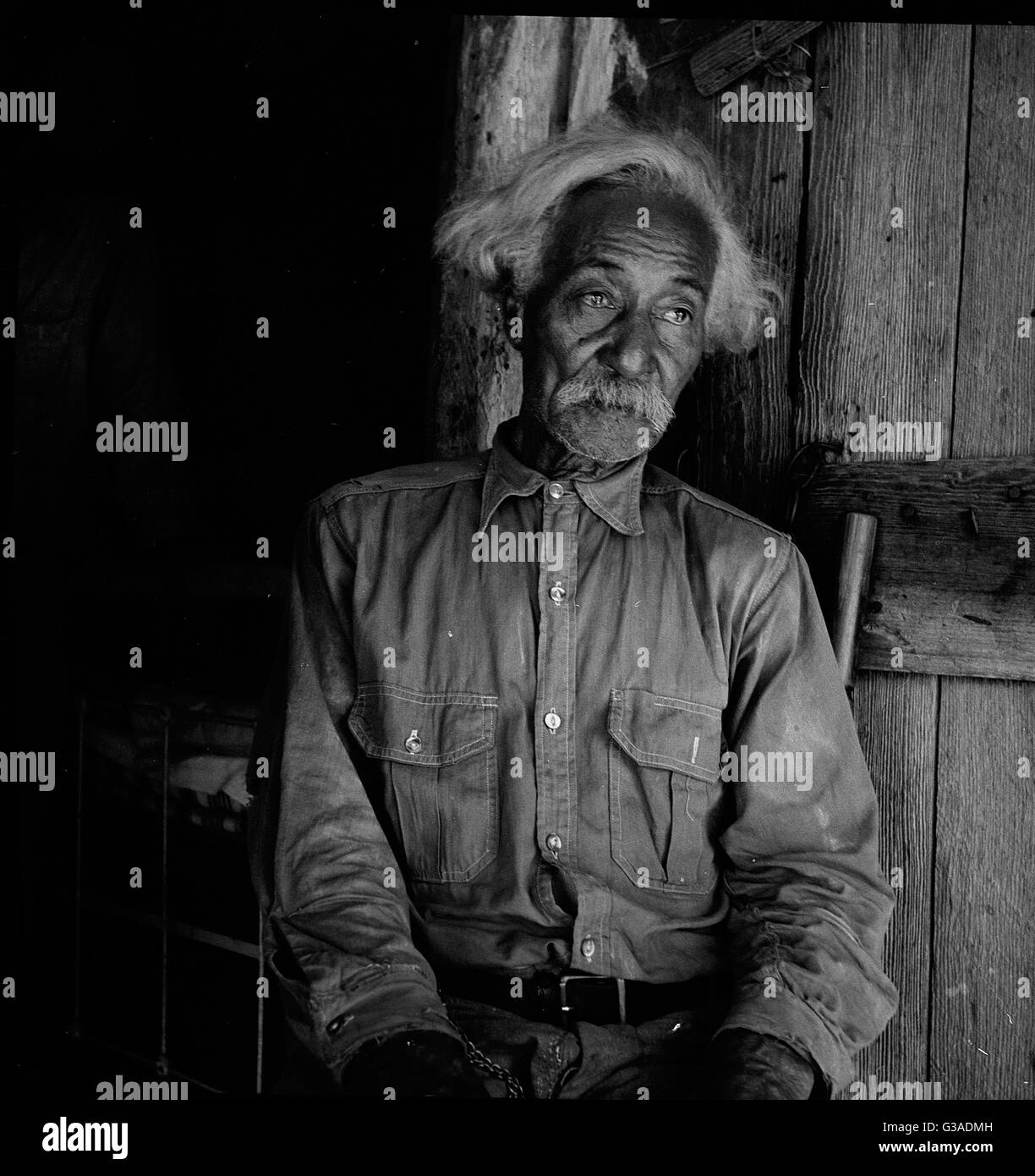 Bob Lemmons, Carrizo Springs, Texas Stockfoto