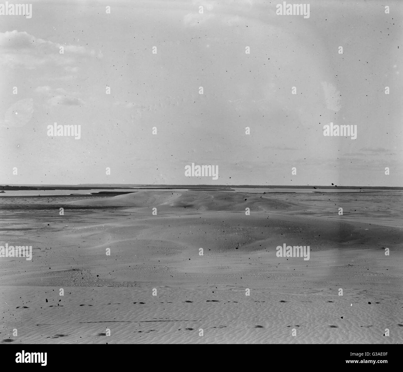 Blick vom Gipfel des Kill Devil Hill; Kitty Hawk, North Caro Stockfoto