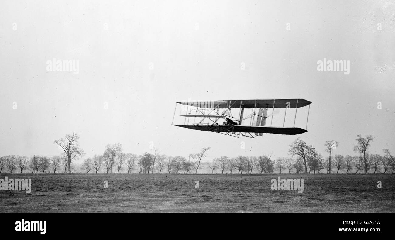 Flug 85 Orville Wright von den Gebrüdern Wright Stockfoto