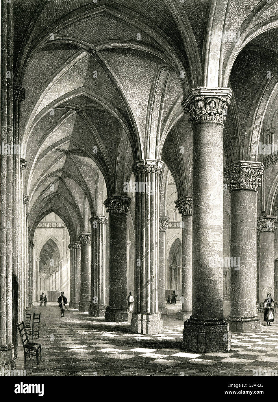 Paris, Frankreich - Notre-Dame. Stockfoto