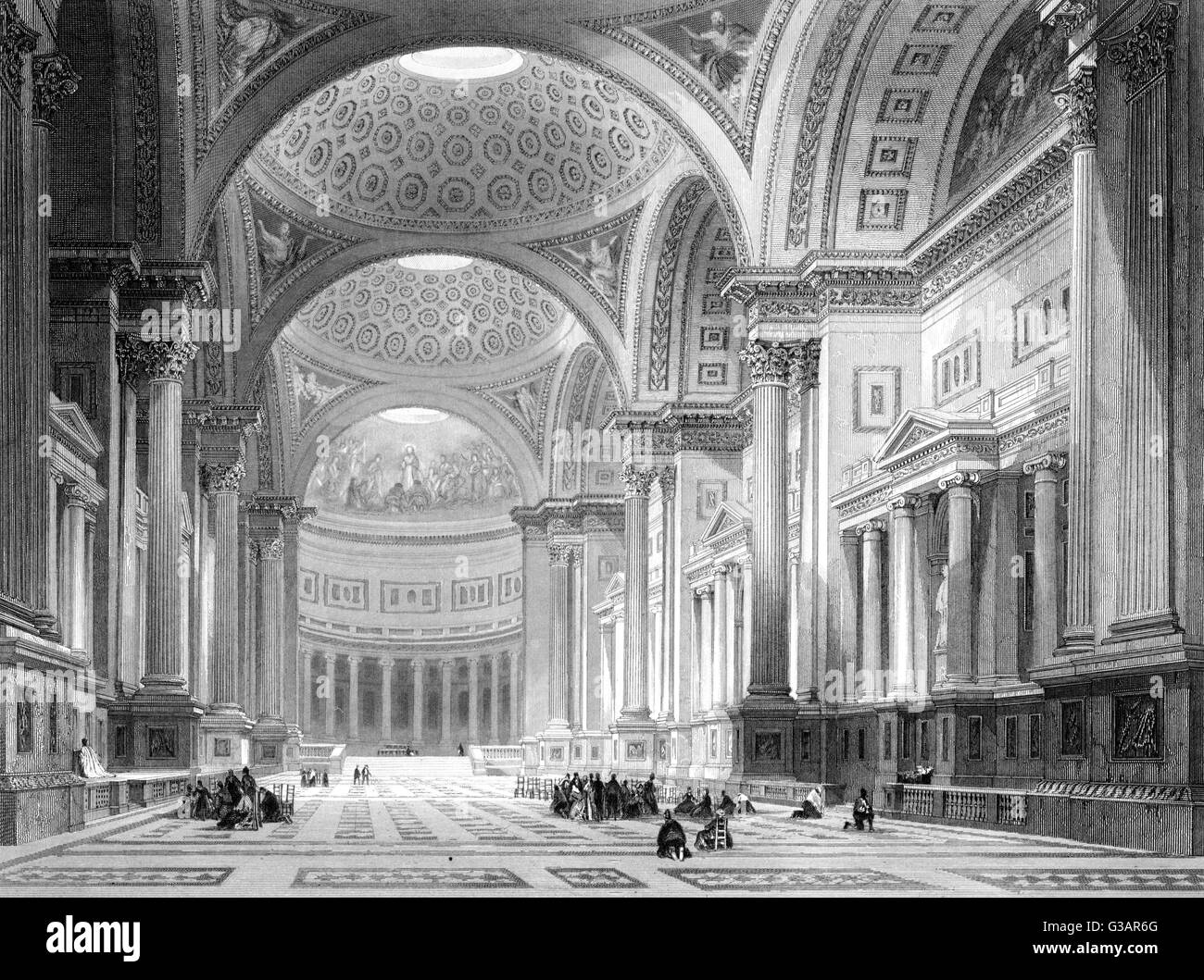 Paris, Frankreich - Eglise de La Madeleine Stockfoto