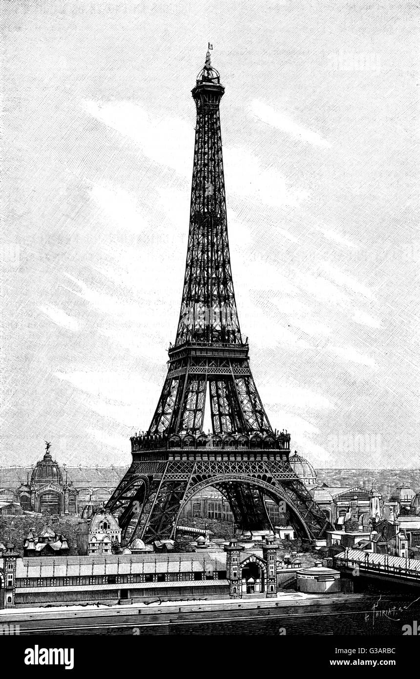 Paris, Frankreich - La Tour Eiffel. Stockfoto