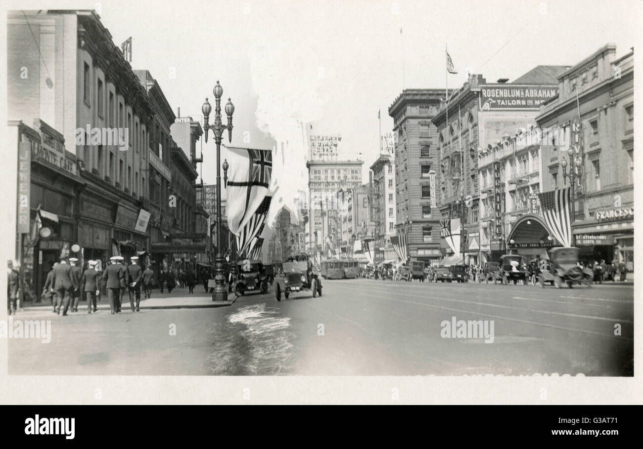 Market Street, San Francisco, Kalifornien, USA Stockfoto