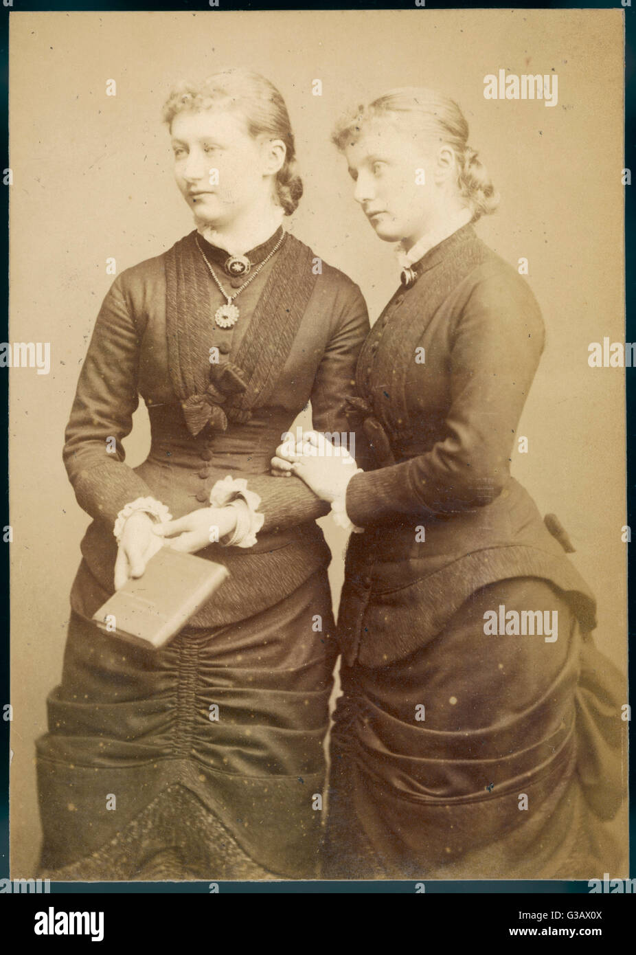 CAROLINE MATHILDE/VICTOR Stockfoto