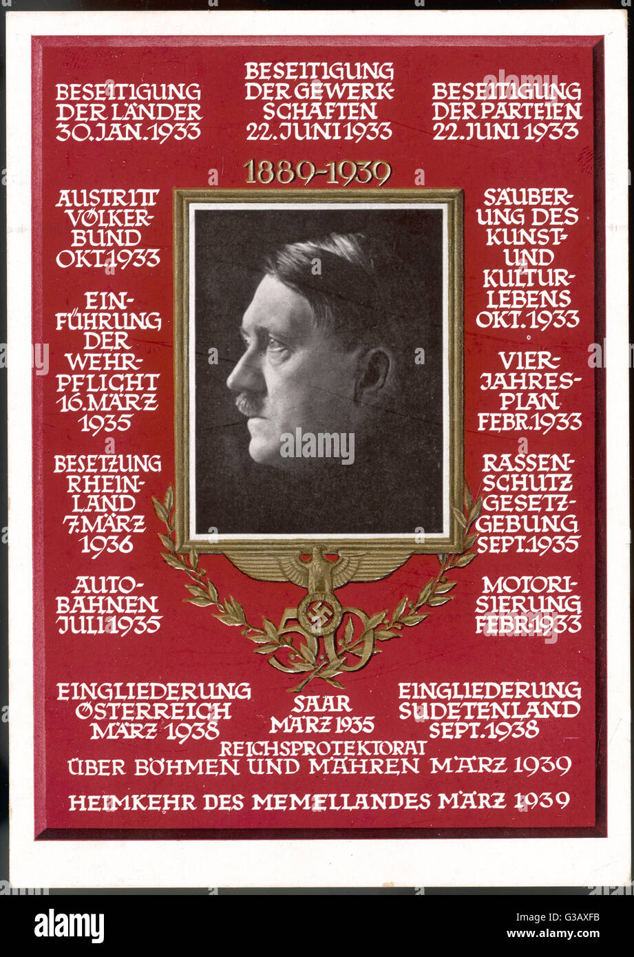 Adolf Hitler Geburtstag Hitlers geburtstag -Fotos und -Bildmaterial in hoher Auflösung – Alamy