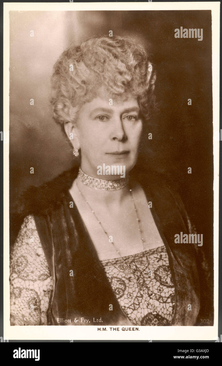 Queen Mary von Teck Stockfoto