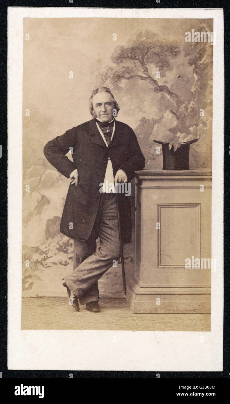 SIR JOSEPH PAXTON Architekt und Gärtner, Designer des 1851 Crystal Palace Datum: 1801-1865 Stockfoto