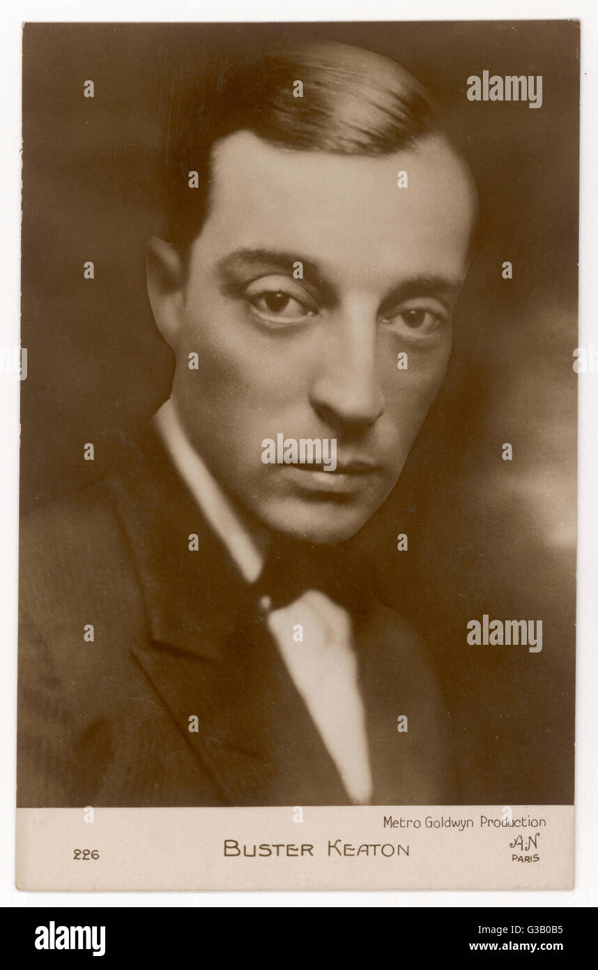 BUSTER KEATON Stockfoto