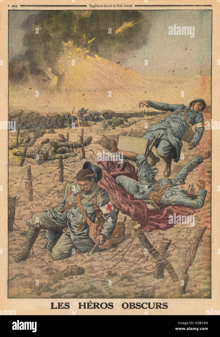 1916/TRAGEN Stockfoto