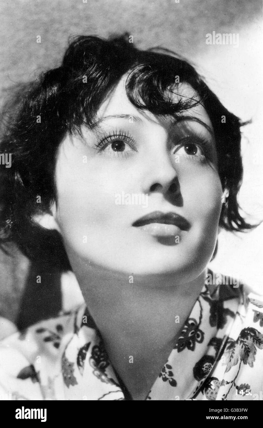Österreichische Schauspielerin LUISE RAINER in amerikanischen Filmen Datum: 1910 - Stockfoto