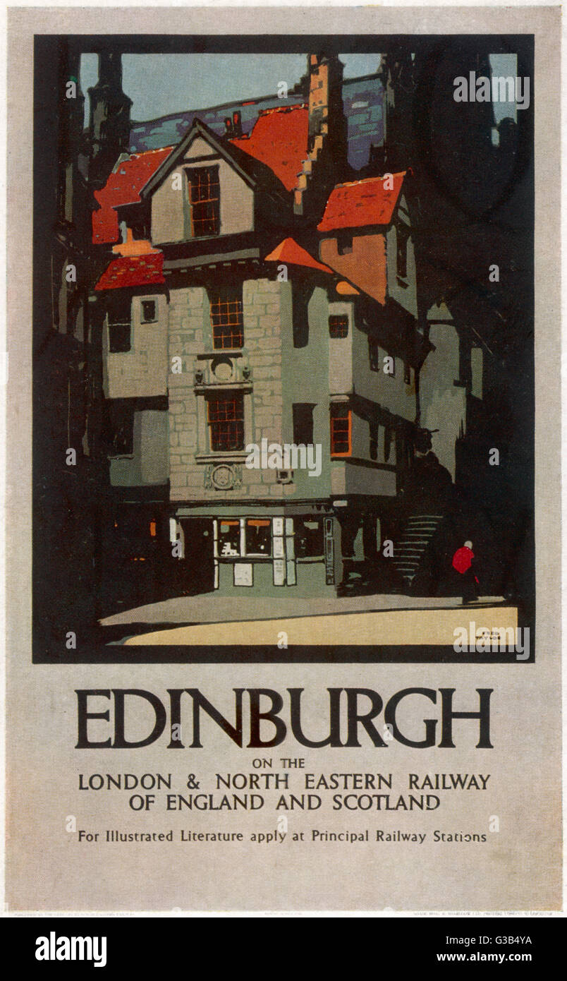 EDINBURGH/CANONGATE/KNOX Stockfoto