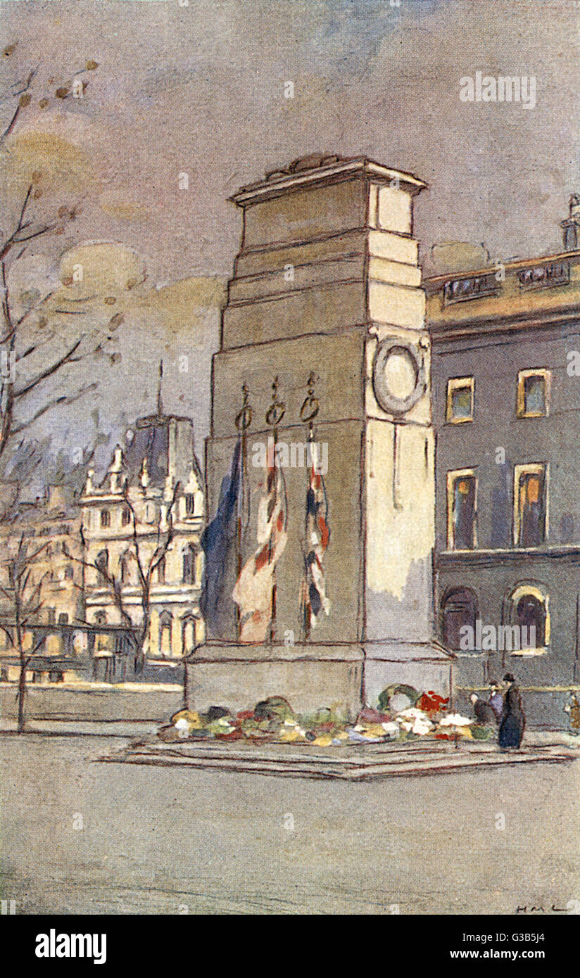 Kenotaph, Whitehall Stockfoto