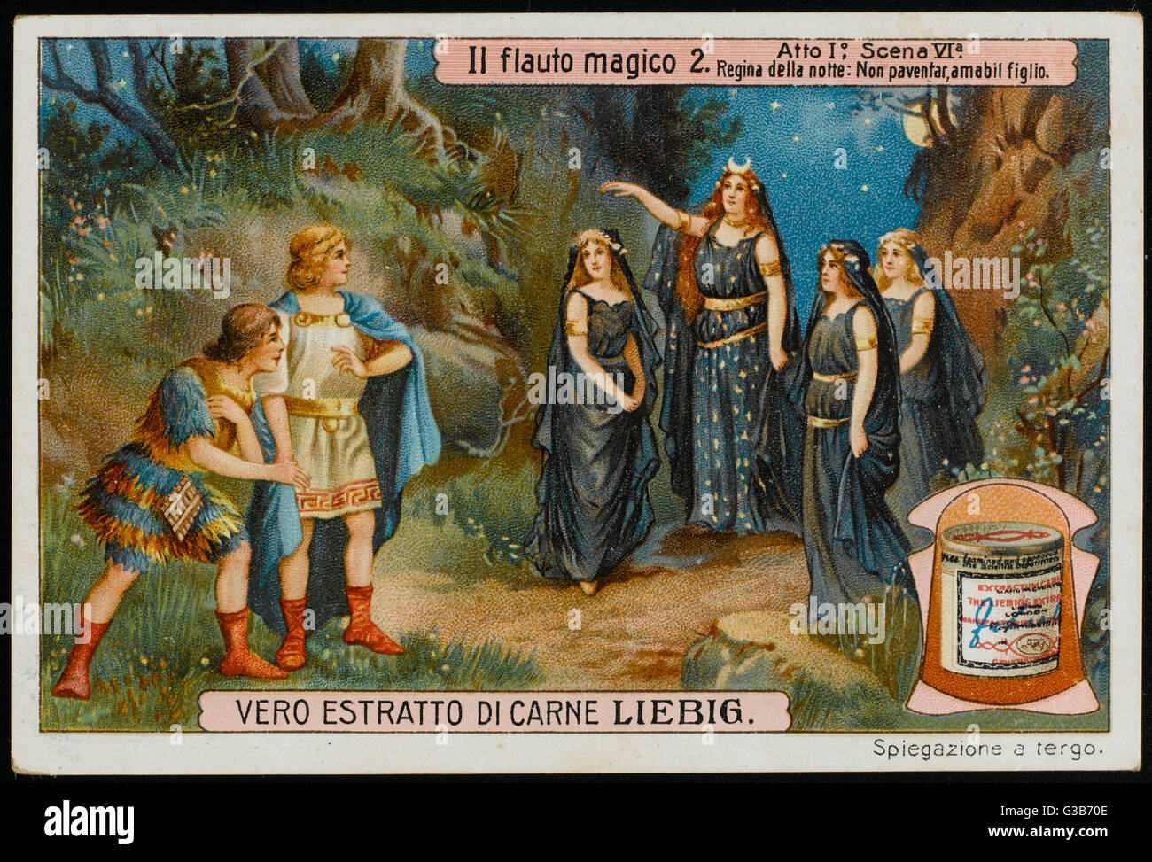 Die Zauberflote Akt 1 Szene 6 Tamino Ist Die Konigin Der Nacht