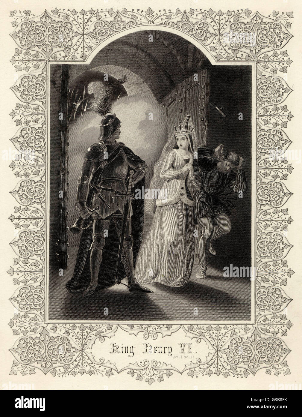 Heinrich VI. Spielt Stockfoto