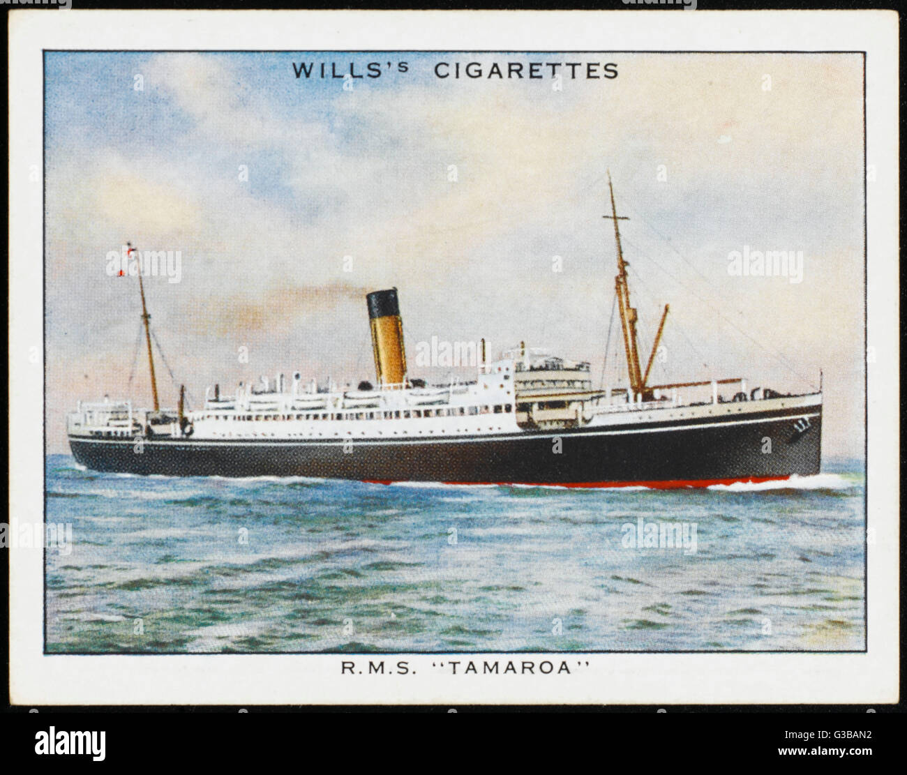 Passagierschiff der Shaw, Savill und Albion-Linie.        Datum: 1922 Stockfoto
