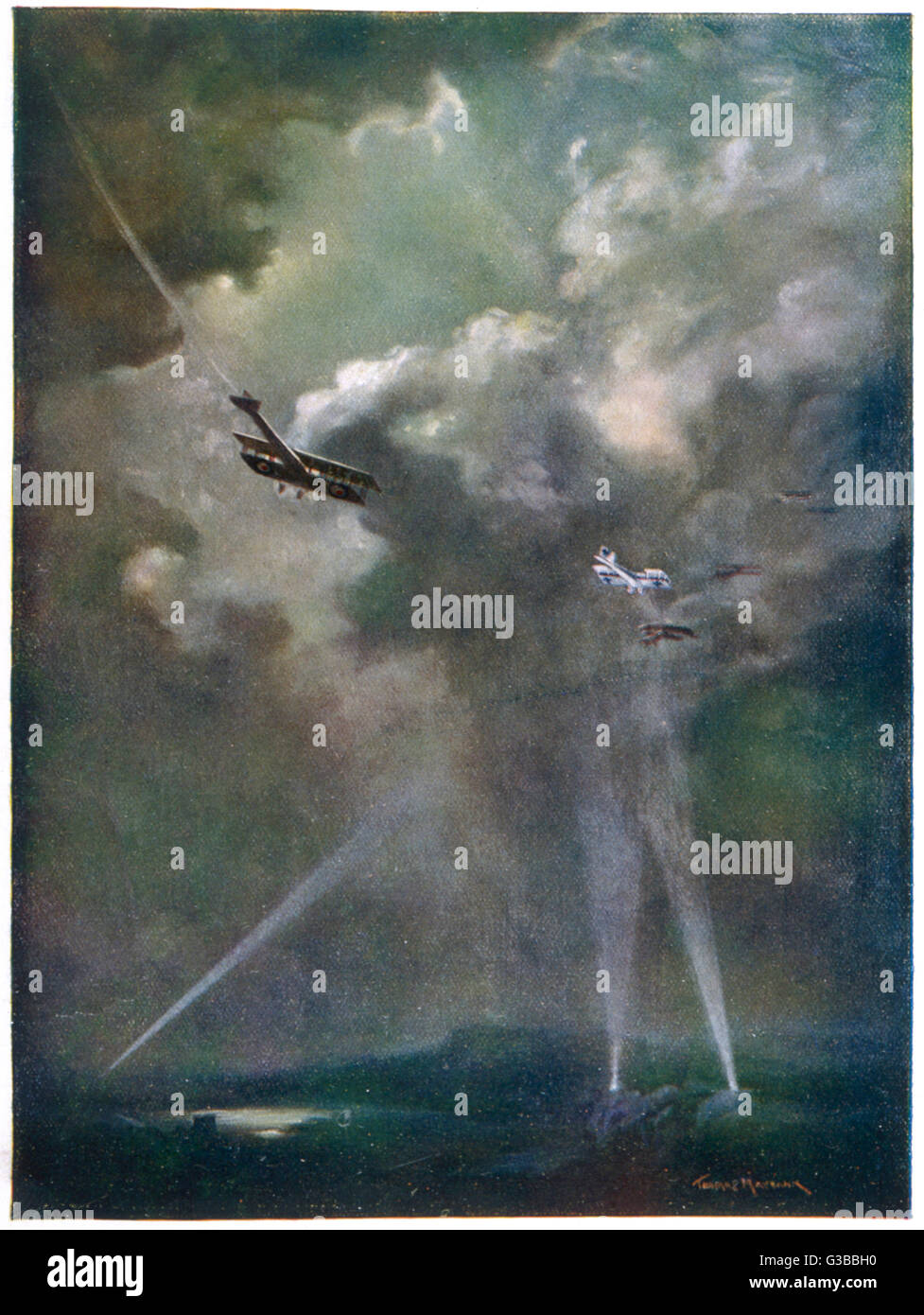 UNGEFÄHR 1918 Stockfoto