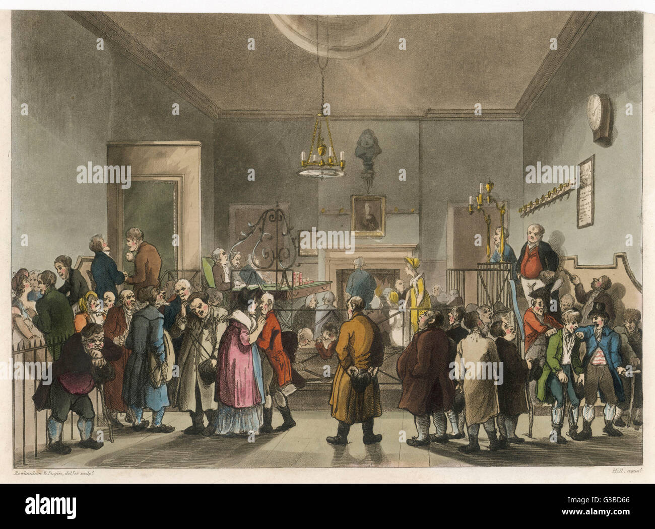 Bug Street Office - Pugin Stockfoto