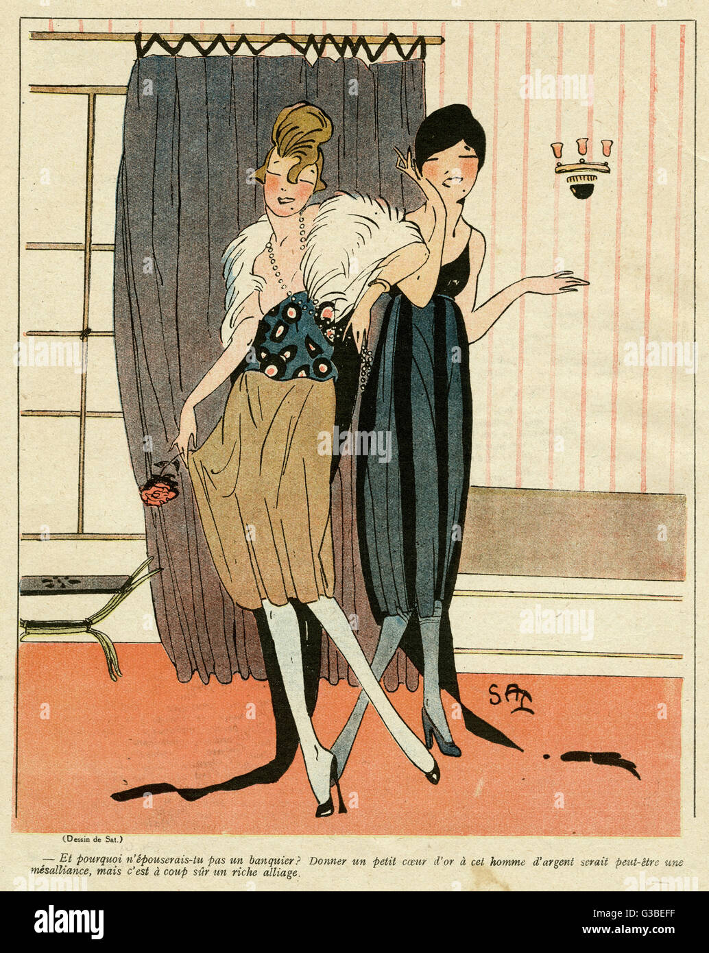 Good Time Girls 1919 Stockfoto