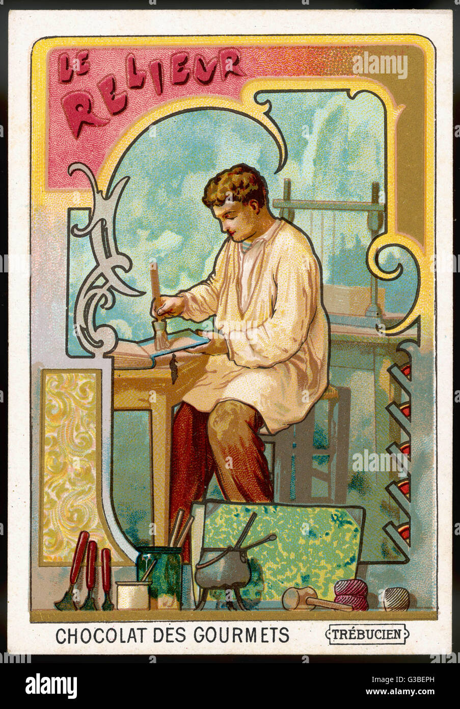 Buchordner (Serie) Stockfoto