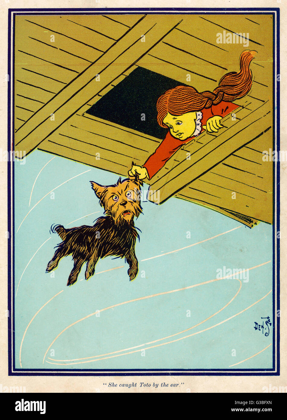 Der wunderbare Zauberer von Oz - Dorothy und Toto Stockfoto
